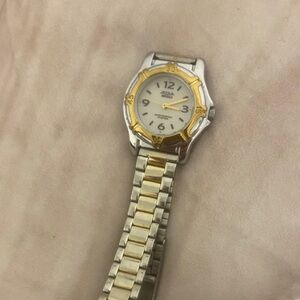 Timex Women's Two-Tone Silver and Gold Watch